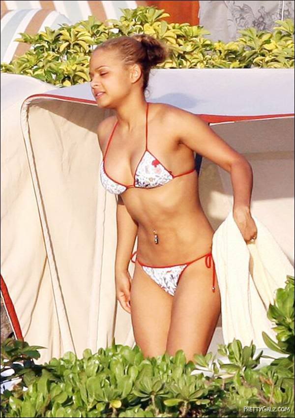 Christina Milian in Bikini in Hawaii