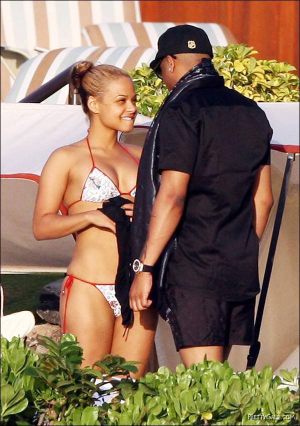 Christina Milian in Bikini in Hawaii