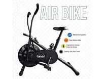 Reach Air Bike Exercise Cycle With Moving Handles & Adjustable Cushioned Seat (Multi-color) Rs.5999