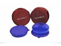 Signoraware Mini Meal Lunch Box with Bag Set, 550ml, Set of 2, Deep Violet Rs.253