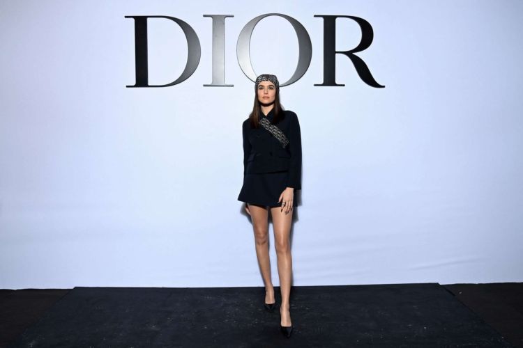 Zoey Deutch At Dior Womenswear S/S 2022 Show At Paris Fashion Week