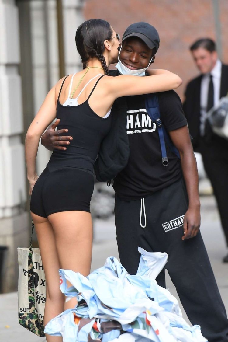 Pretty Bella Hadid Slays In Black Out In New York City
