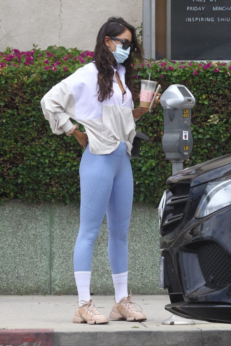 Eiza Gonzalez Spotted Outside Angelini Osteria In Los Angeles