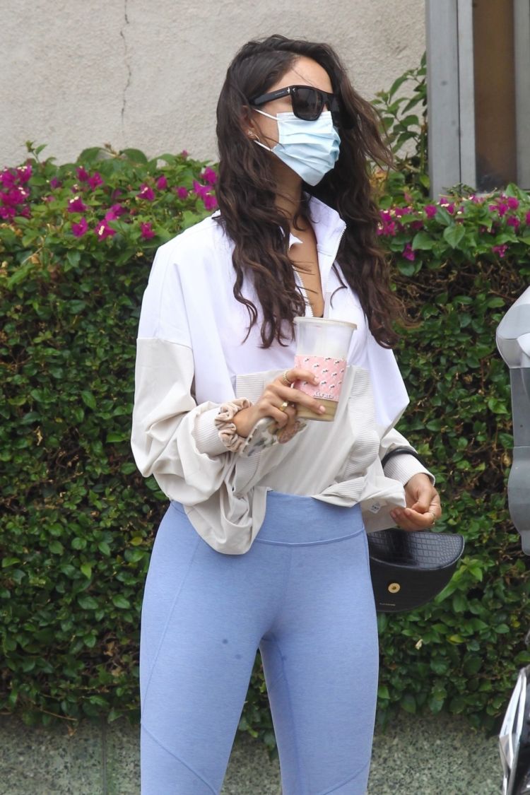 Eiza Gonzalez Spotted Outside Angelini Osteria In Los Angeles