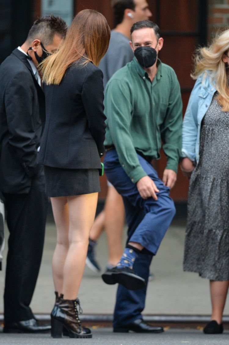 Emilia Jones Slays In Black Outfit Out In New York