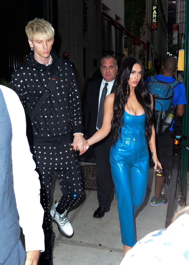 Megan Fox Spotted In Blue Out In New York
