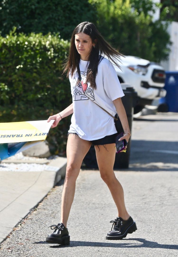 Nina Dobrev Out And About Candids In Los Angeles