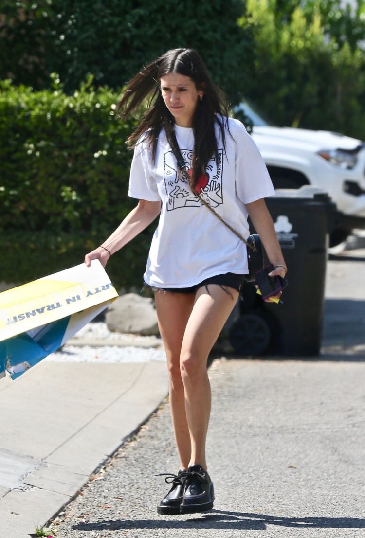 Nina Dobrev Out And About Candids In Los Angeles