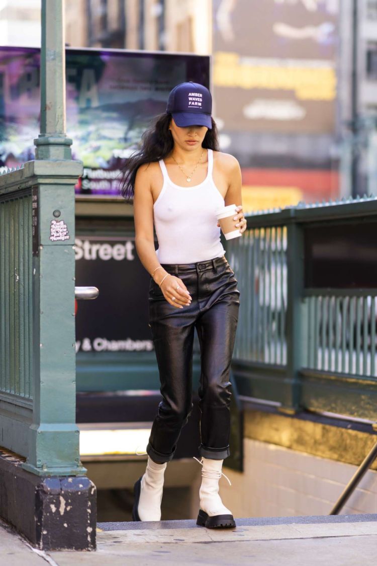 Shanina Shaik Spotted Out And About In New York City