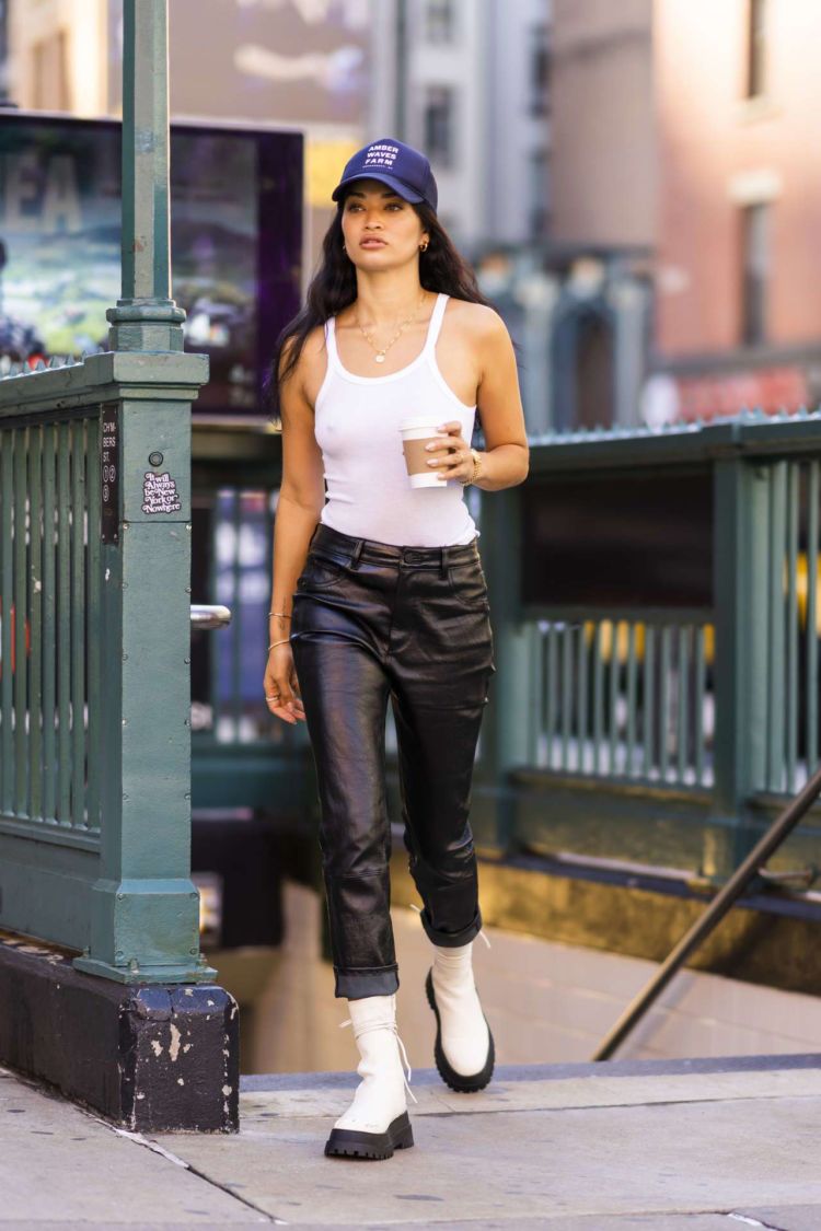 Shanina Shaik Spotted Out And About In New York City