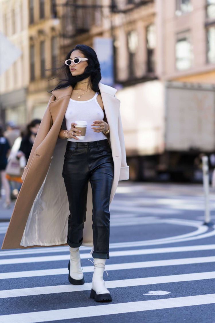 Shanina Shaik Spotted Out And About In New York City