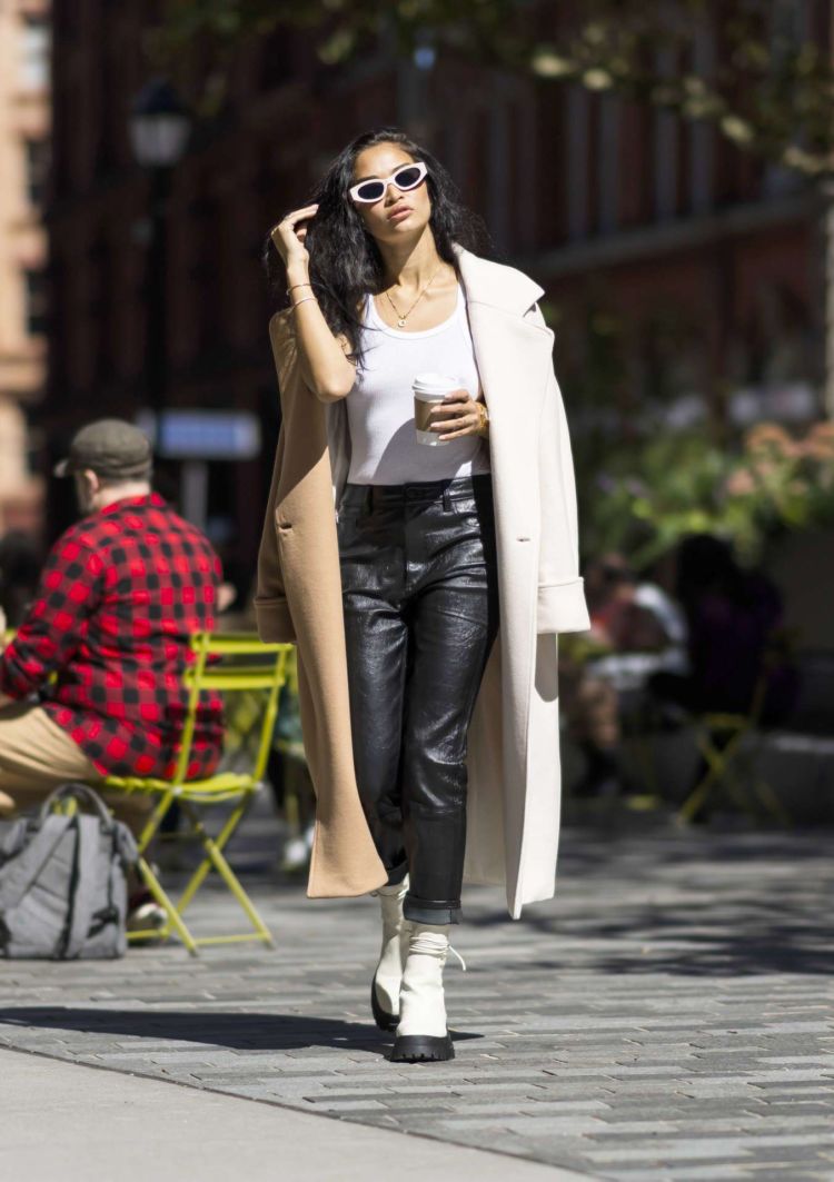 Shanina Shaik Spotted Out And About In New York City