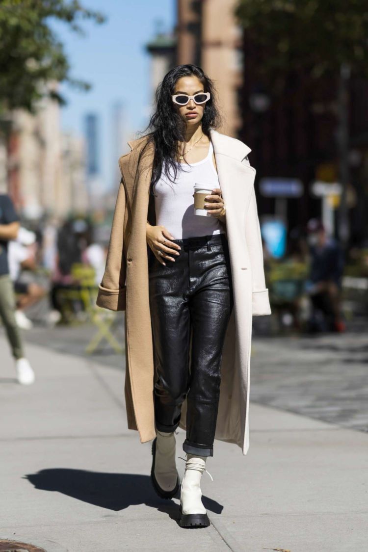Shanina Shaik Spotted Out And About In New York City