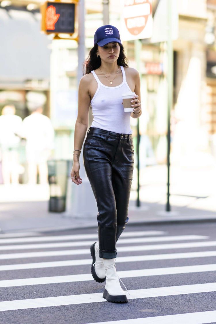 Shanina Shaik Spotted Out And About In New York City