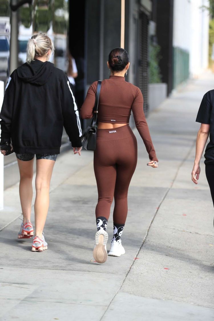 Vanessa Hudgens And GG Magree Outside Dogpound Gym In West Hollywood