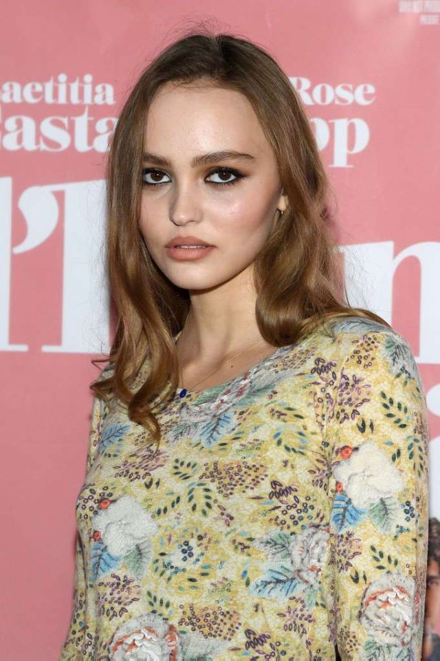 Lily-Rose Depp And Laetitia Casta Attend The Premiere Of L’Homme Fidele