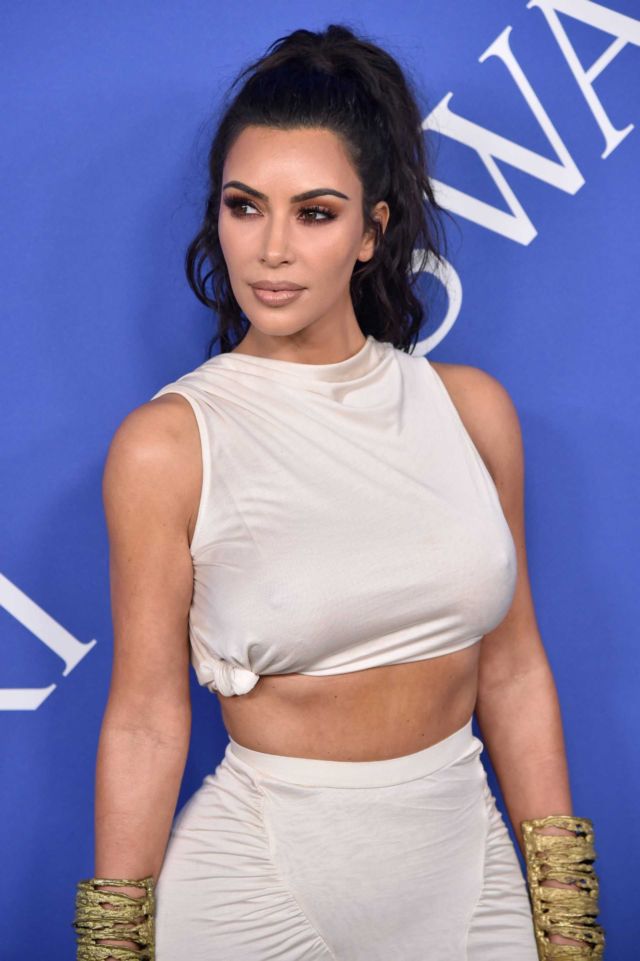 Kim Kardashian At The Cfda Fashion Awards 2018