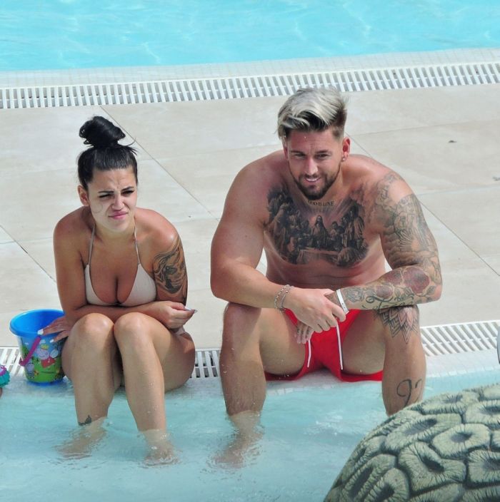 Elena Miras Vacationing In Bikini With Mike Heiter At Palma De Mallorca, Spain