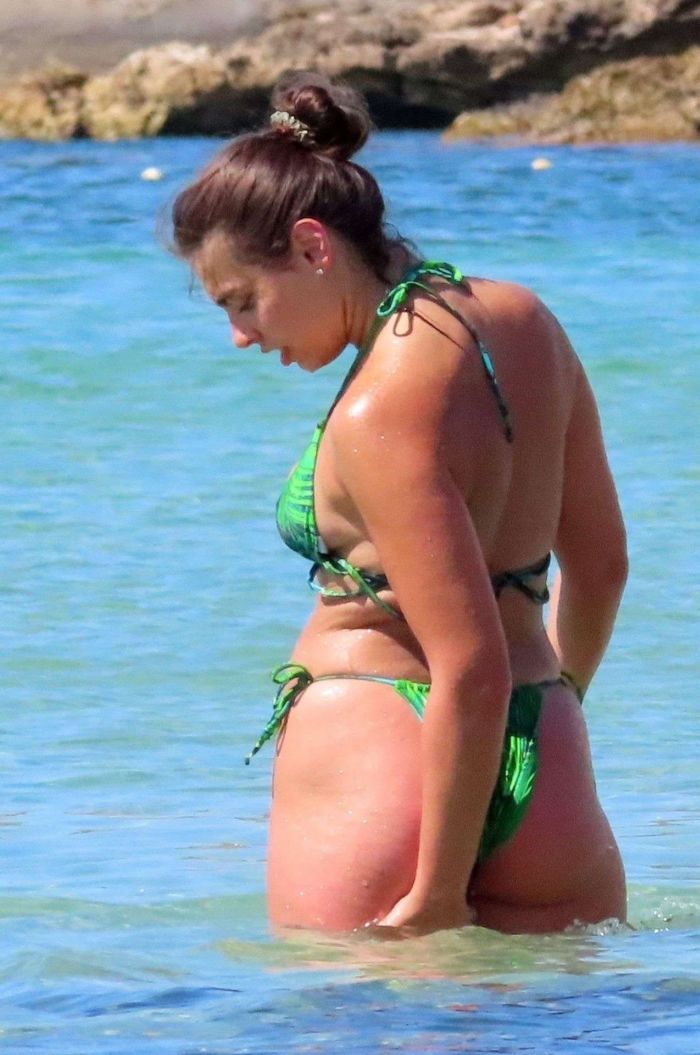 Francesca Allen, Georgia Steel And Elma Pazar Vacationing In Bikini Out In Ibiza