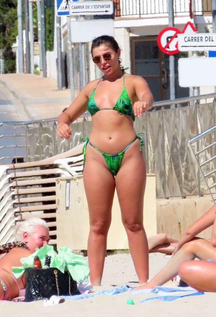 Francesca Allen, Georgia Steel And Elma Pazar Vacationing In Bikini Out In Ibiza
