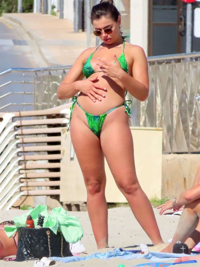 Francesca Allen, Georgia Steel And Elma Pazar Vacationing In Bikini Out In Ibiza