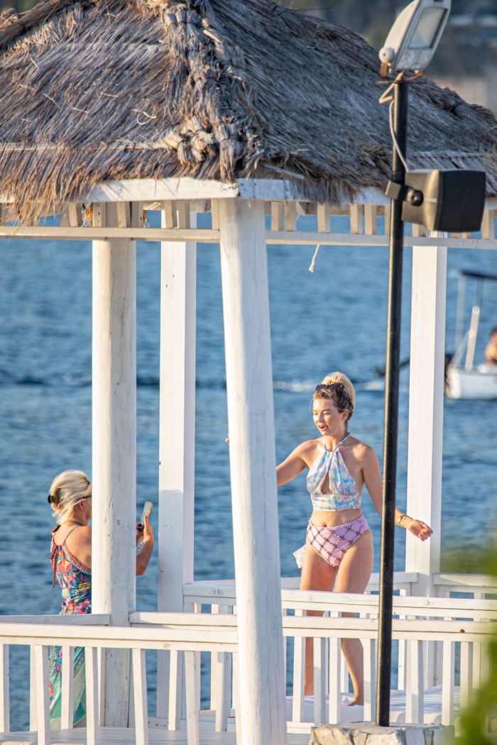 Georgia Toffolo On A Bikini Vacation In Dubrovnik