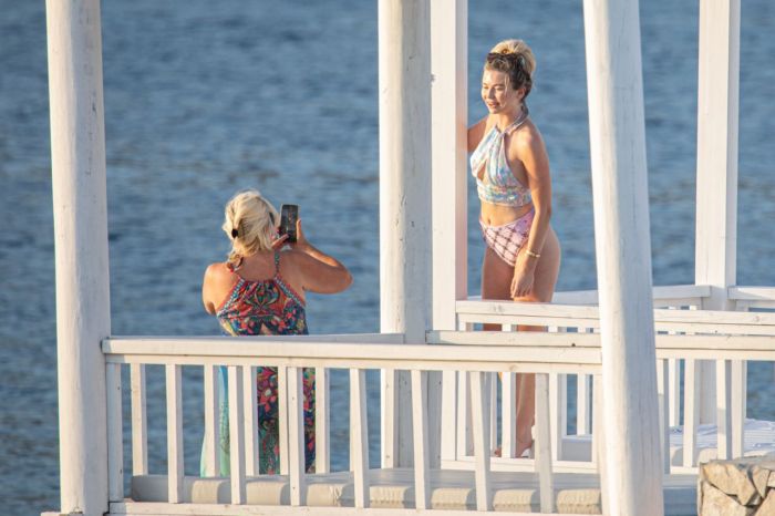 Georgia Toffolo On A Bikini Vacation In Dubrovnik