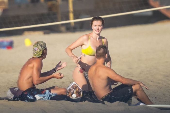 Ireland Baldwin Enjoying Bikini Vacation At The Beach In Malibu