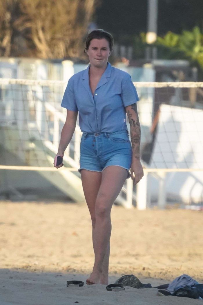 Ireland Baldwin Enjoying Bikini Vacation At The Beach In Malibu