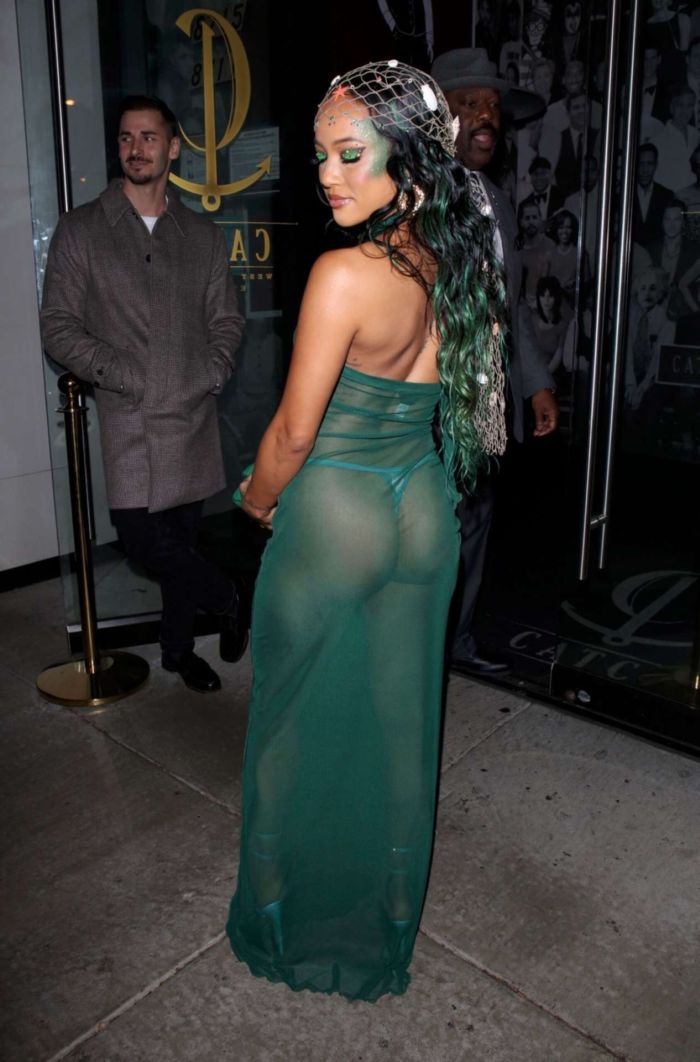 Karrueche Tran In A Hot Dress Out In Los Angeles