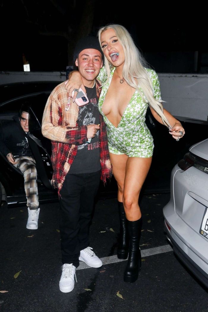 Stunning Tana Mongeau On A Night Out In Los Angeles